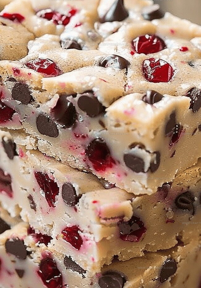 Instructions for Making Rich, Buttery Cherry Shortbread Bars