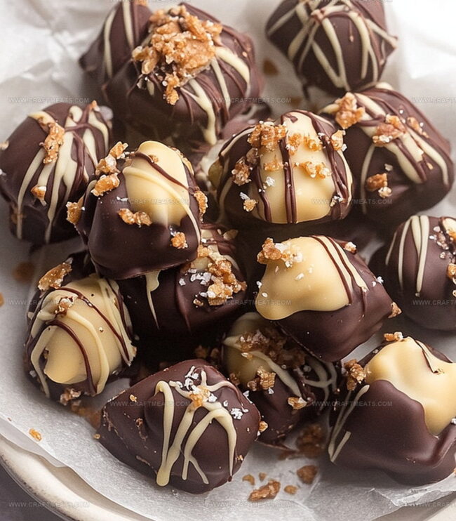 Making Chocolate Peanut Butter Pretzel Candies At Home