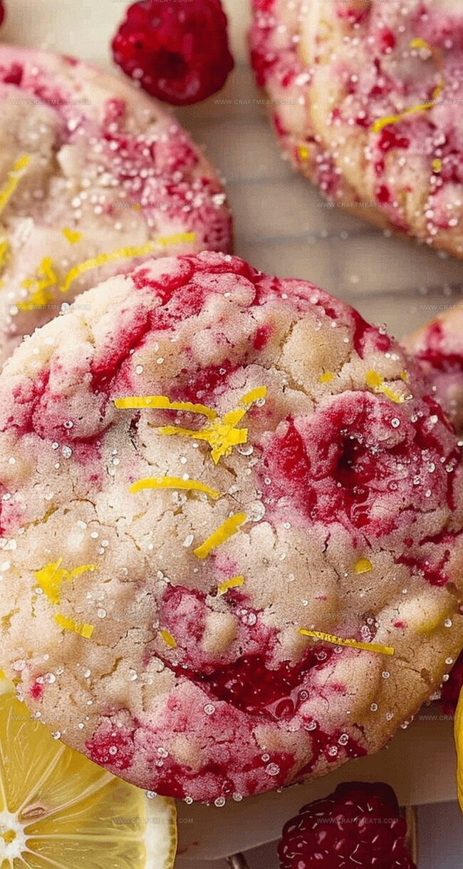 Raspberry Lemonade Cookies Are Tart, Chewy, and Sweet