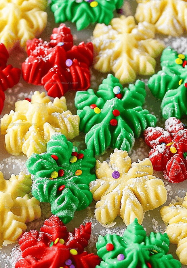 How to Pipe and Bake Spritz Cookies