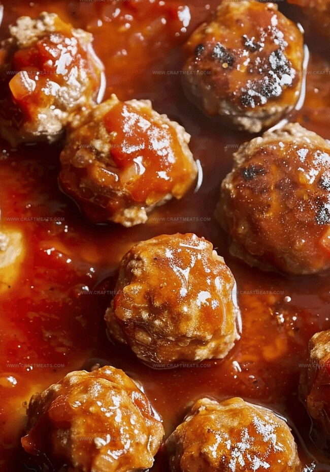 Cooking Instructions for Tangy Meatball Delight