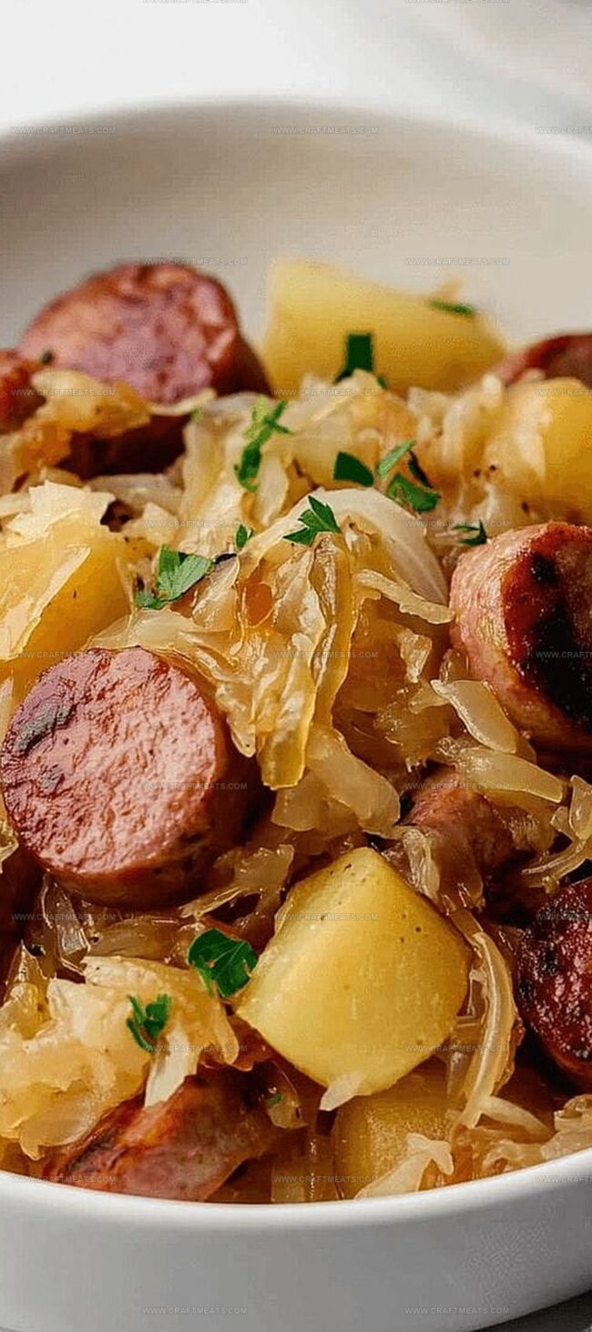 Keeping Leftovers of Polish Sausage and Sauerkraut Fresh