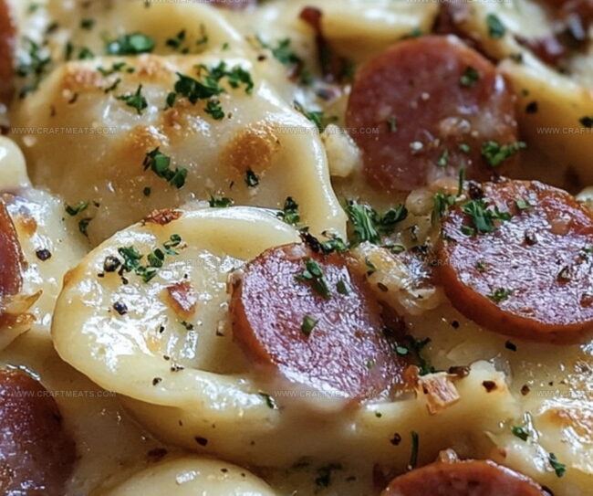 How To Make Crockpot Pierogi Casserole With Kielbasa