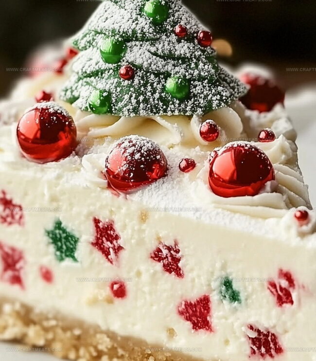 Step-By-Step For Christmas Little Debbie Tree Cheesecake