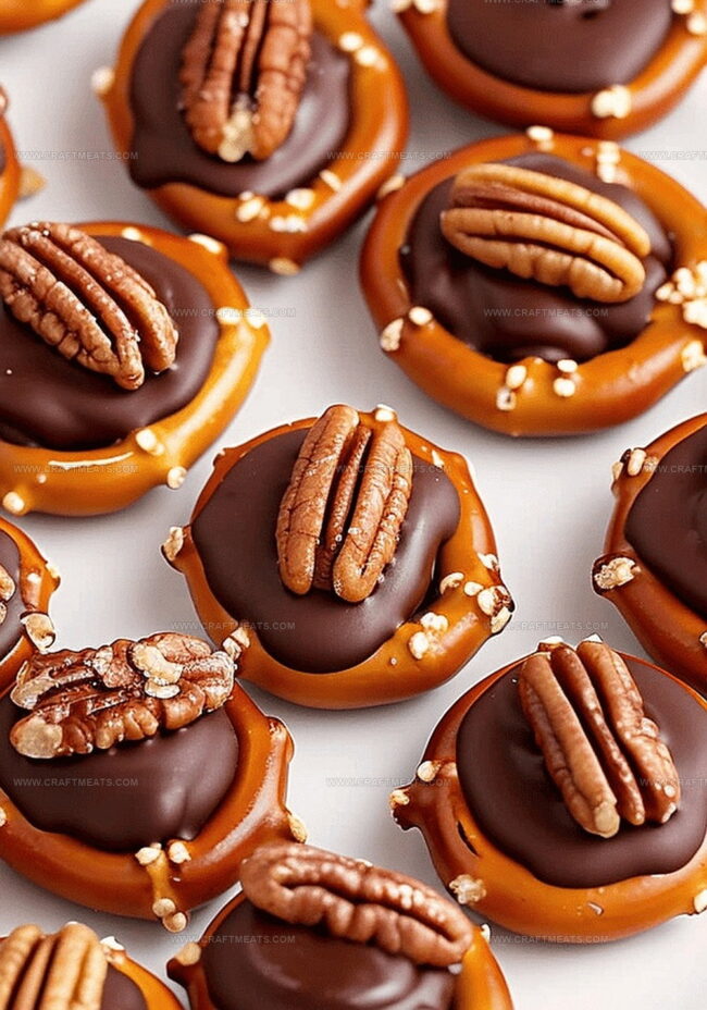 Directions for Pecan Caramel Bites