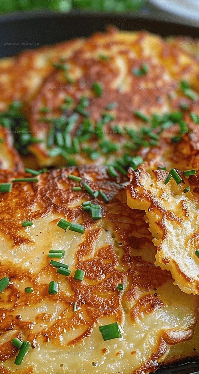 Crispy German Potato Pancakes with Buttery Goodness