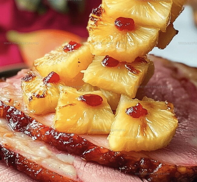 Ways To Adjust Baked Ham With Pineapple And Brown Sugar Flavors