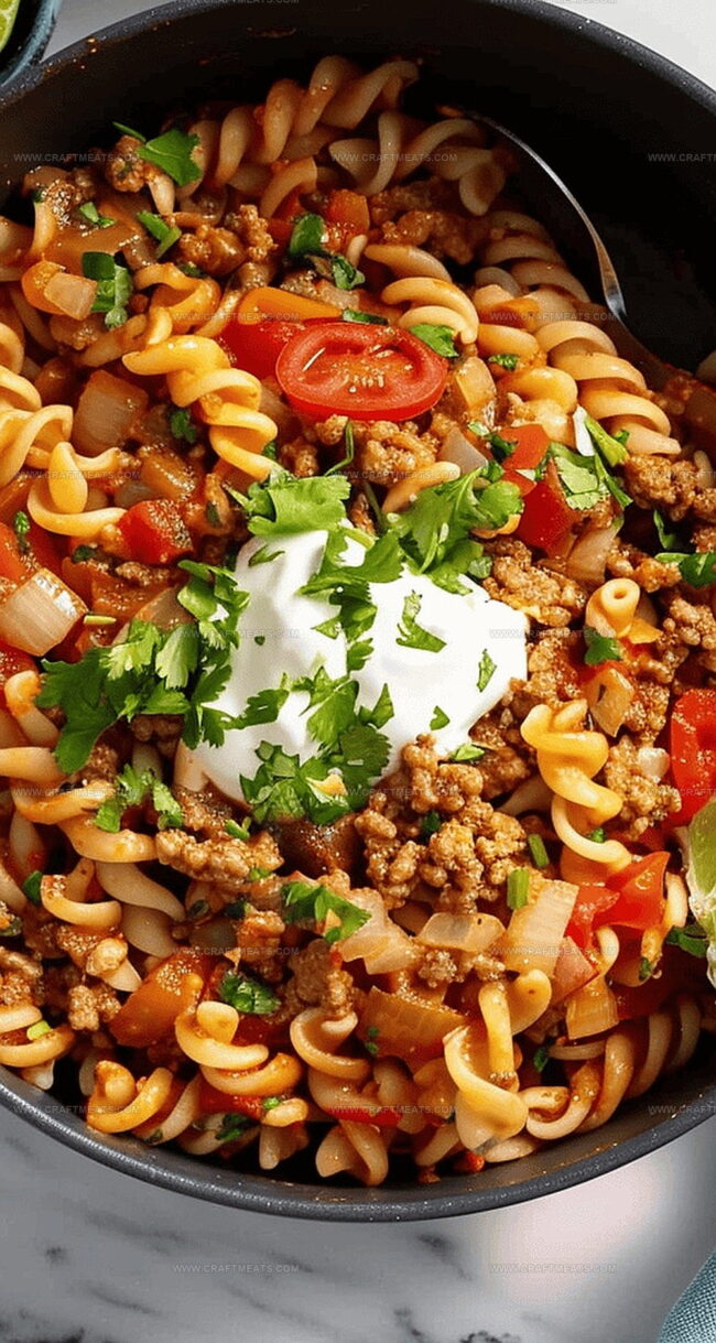 One Pot Taco Pasta Delight: Why It’s a Crowd Favorite
