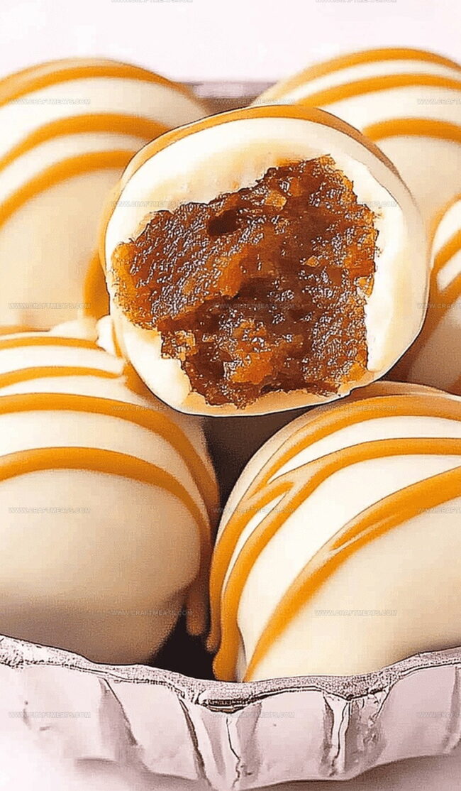 Instructions for Rolling No-Bake Cookie Truffles