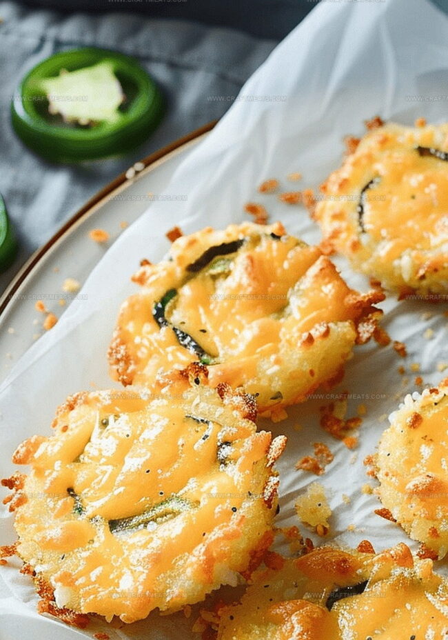 Instructions for Jalapeno Cheese Rounds with Yogurt Dip