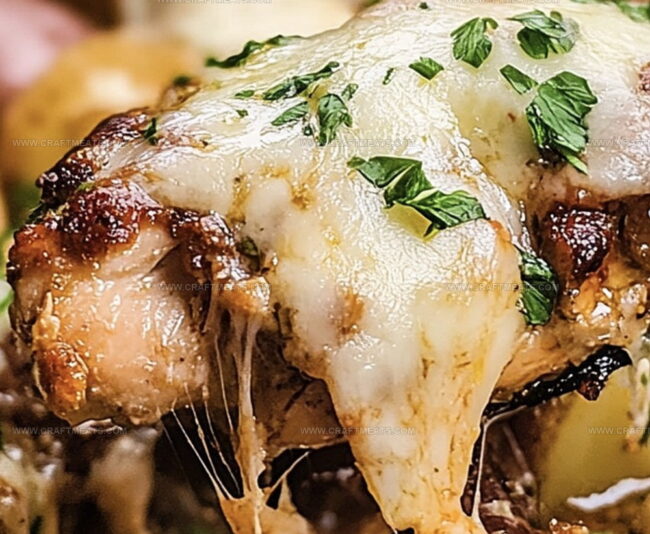 How To Make Cheesy Garlic Parmesan Chicken And Potatoes