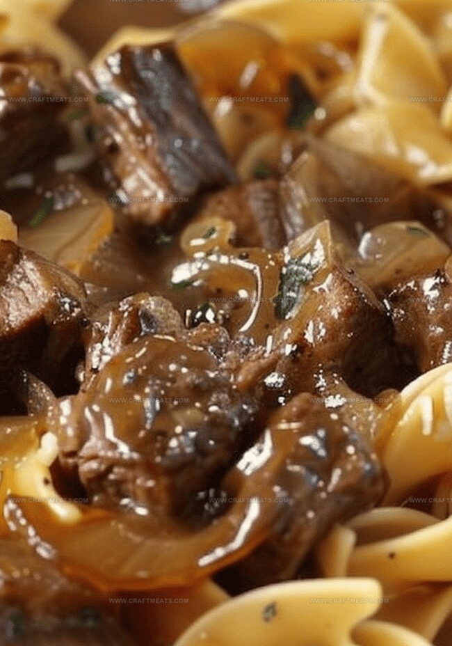 How to Make French Onion Beef Pasta Without the Fuss