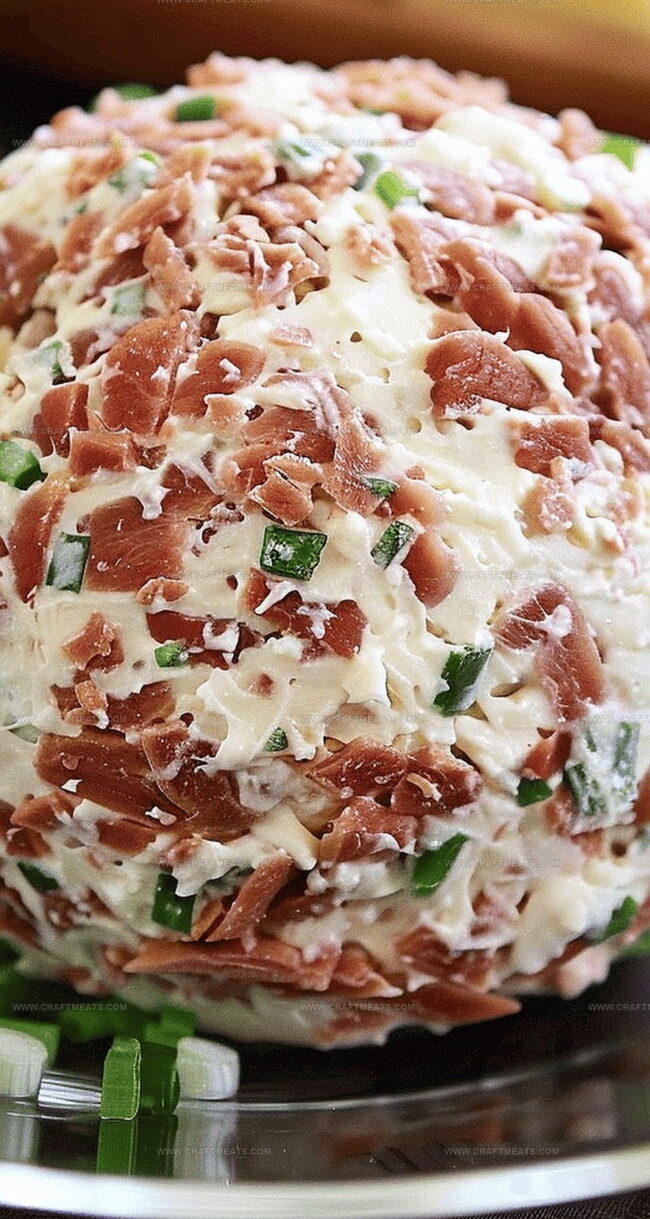 All About Dried Beef Delight Cheese Sphere