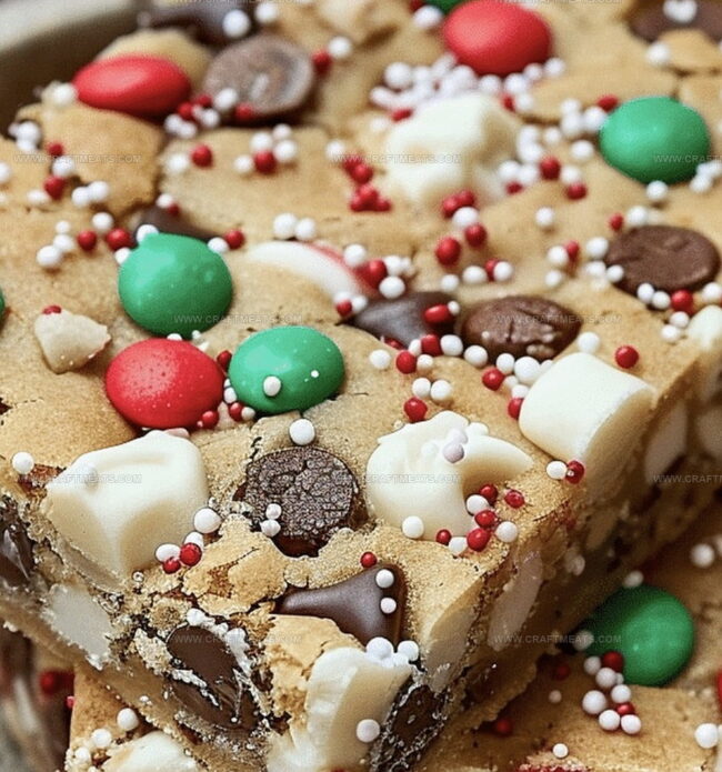 Simple Steps For Christmas Cookie Bars