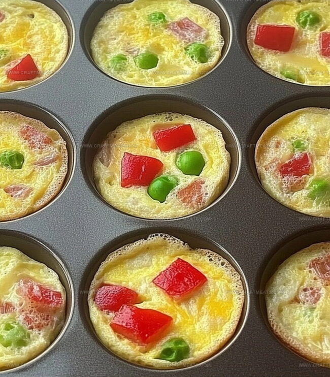 Simple Steps To Make Mini Breakfast Omelets