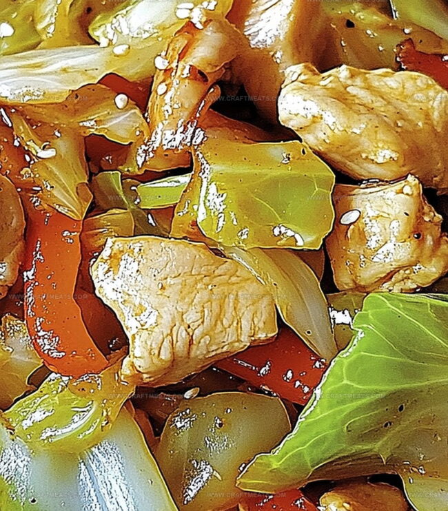 Making Chinese Chicken Cabbage Stir-Fry Without Fuss