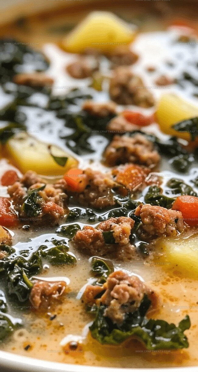 Italian Sausage and Kale Soup Overview