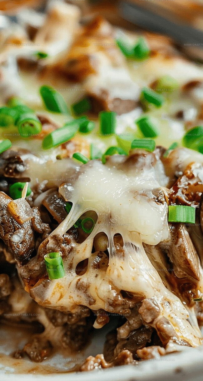 Why Mushroom Cheeseburger Casserole Is a Comfort Classic