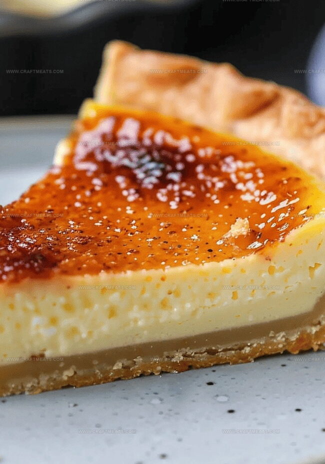 Steps to Bake a Gorgeous Creme Brulee Tart
