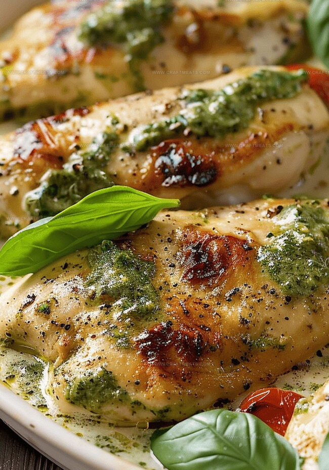 Easy Instructions for Creamy Pesto Chicken