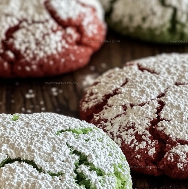 How To Make Cake Mix Crinkle Cookies