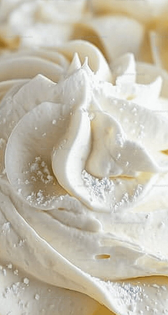 Vanilla Frosting That’s Fluffy and Dreamy