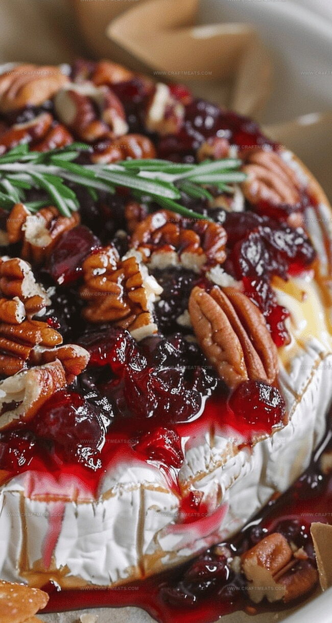 Brie, Cranberry & Pecan in One Cheesy Dish