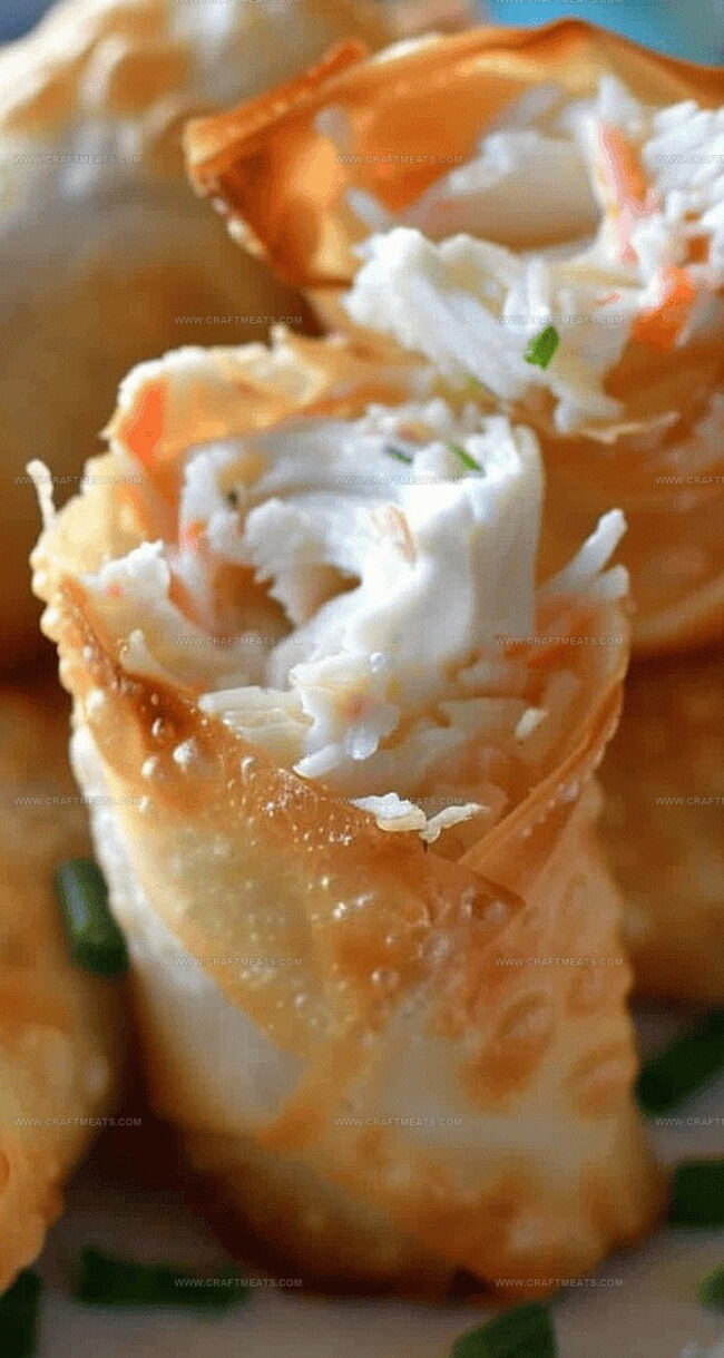 What Makes Crab Rangoon Spring Rolls So Irresistible