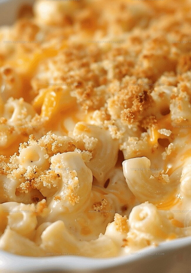 Instructions for Creamy Baked Macaroni
