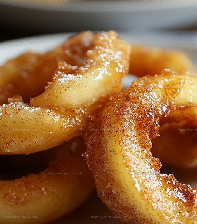 Directions For Fried Cinnamon Apple Rings Recipe