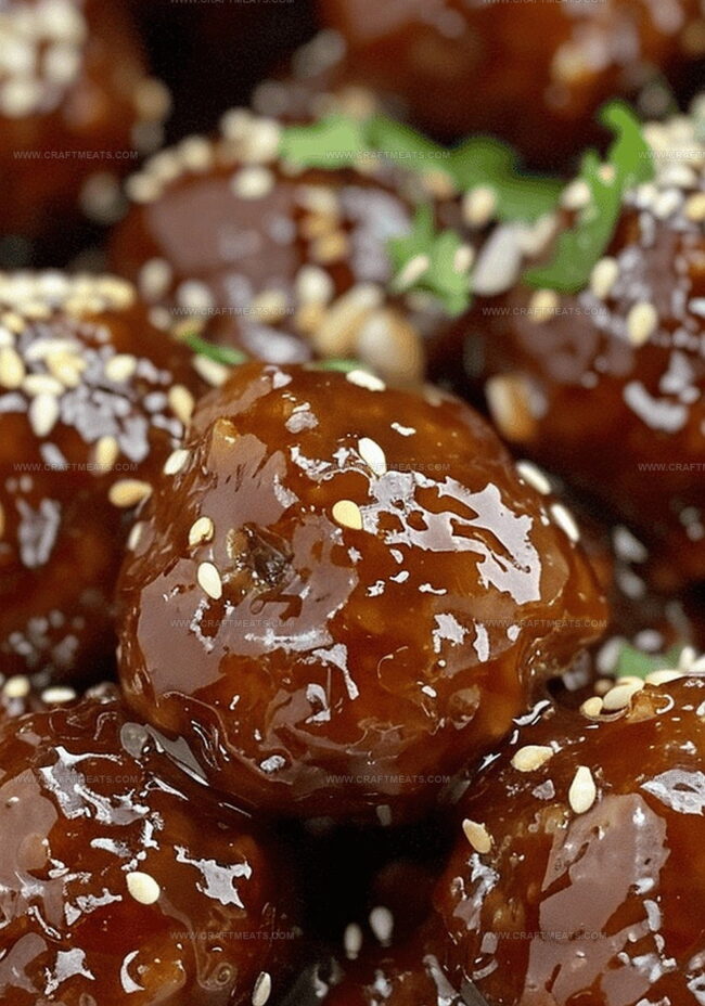 Cooking Sweet and Savory Meatball Delight