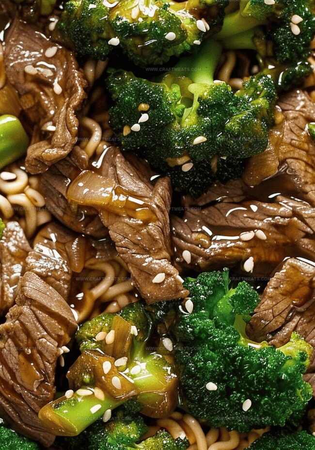 Cooking Directions for Beef and Broccoli Stir-Fry