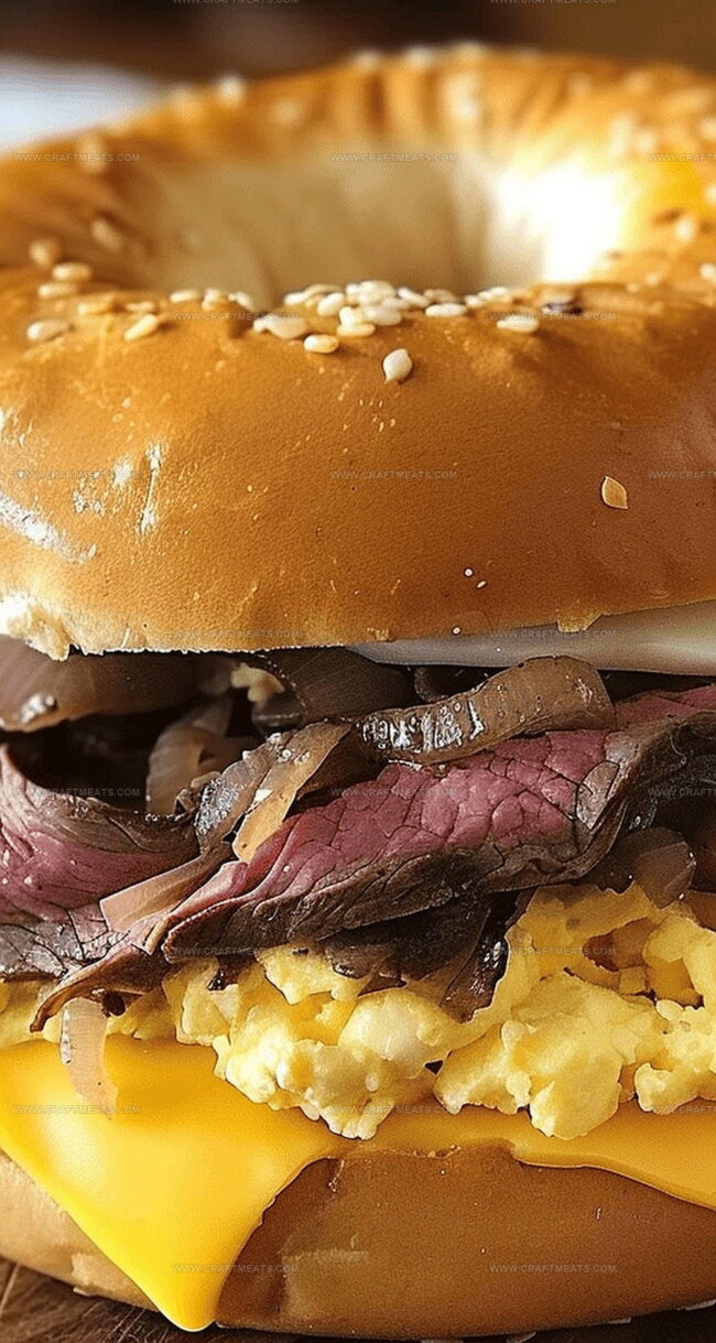 Why Steak and Egg Bagel Bliss Is the Breakfast of Champions