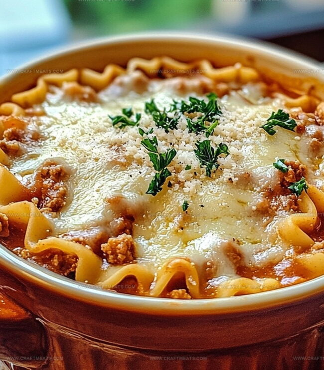 Steps To Make Lasagna Soup From Scratch