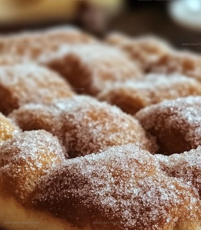 Baking Steps For Cinnamon Sugar Donut Sweet Bread
