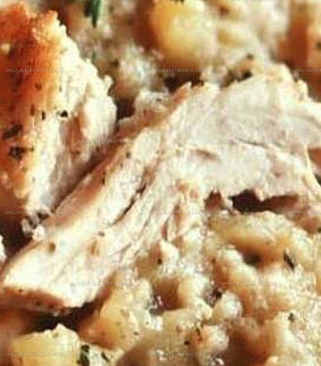 Steps To Make Crockpot Chicken & Stuffing