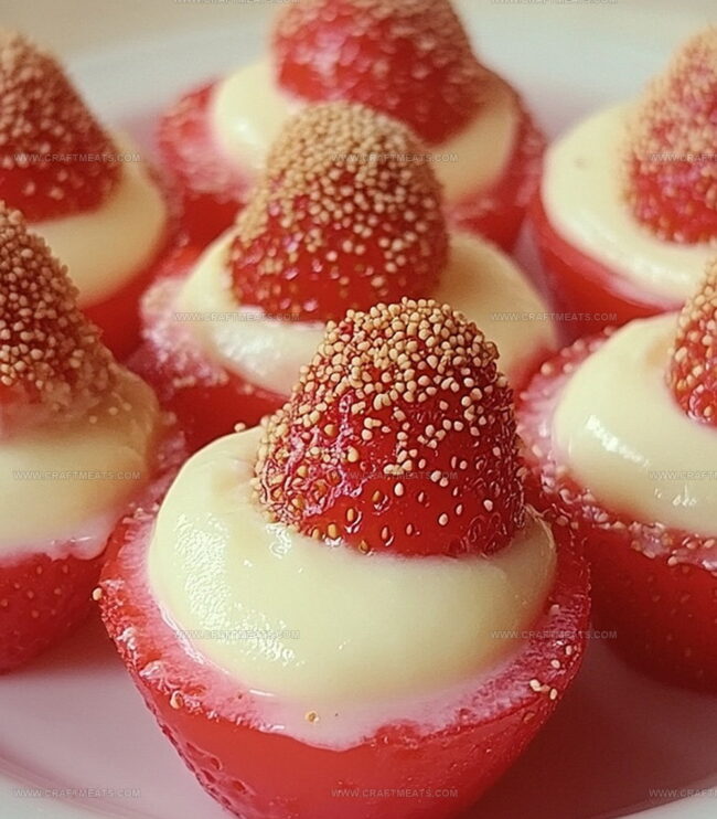 How To Make Cheesecake Deviled Strawberries Fast
