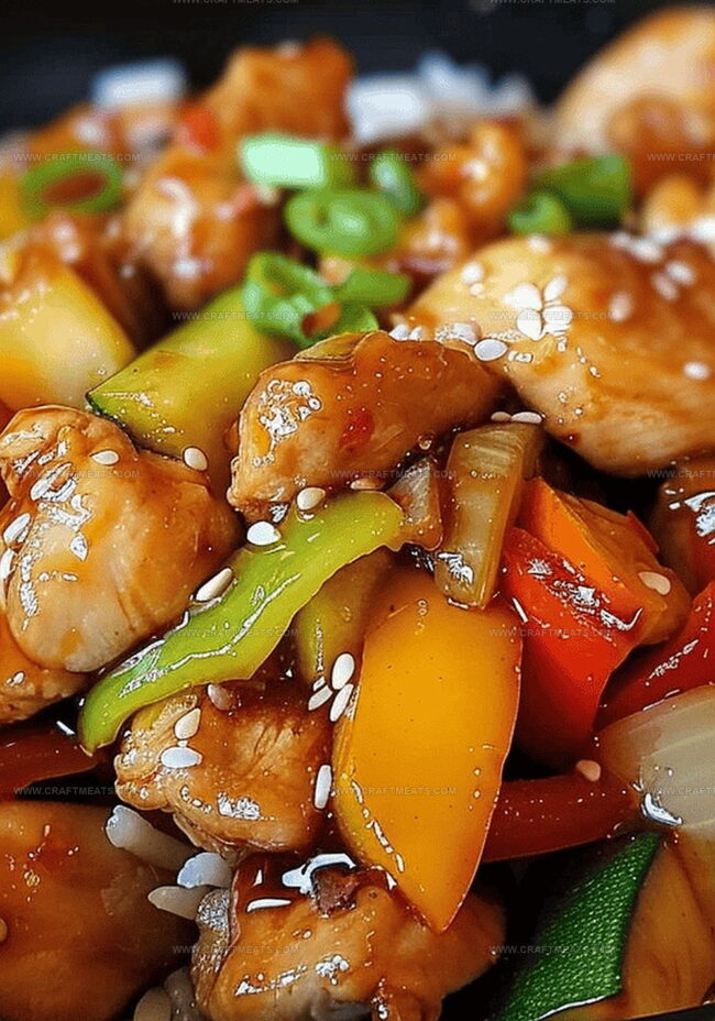 Cooking Instructions for Chicken Stir Fry with Sweet Heat