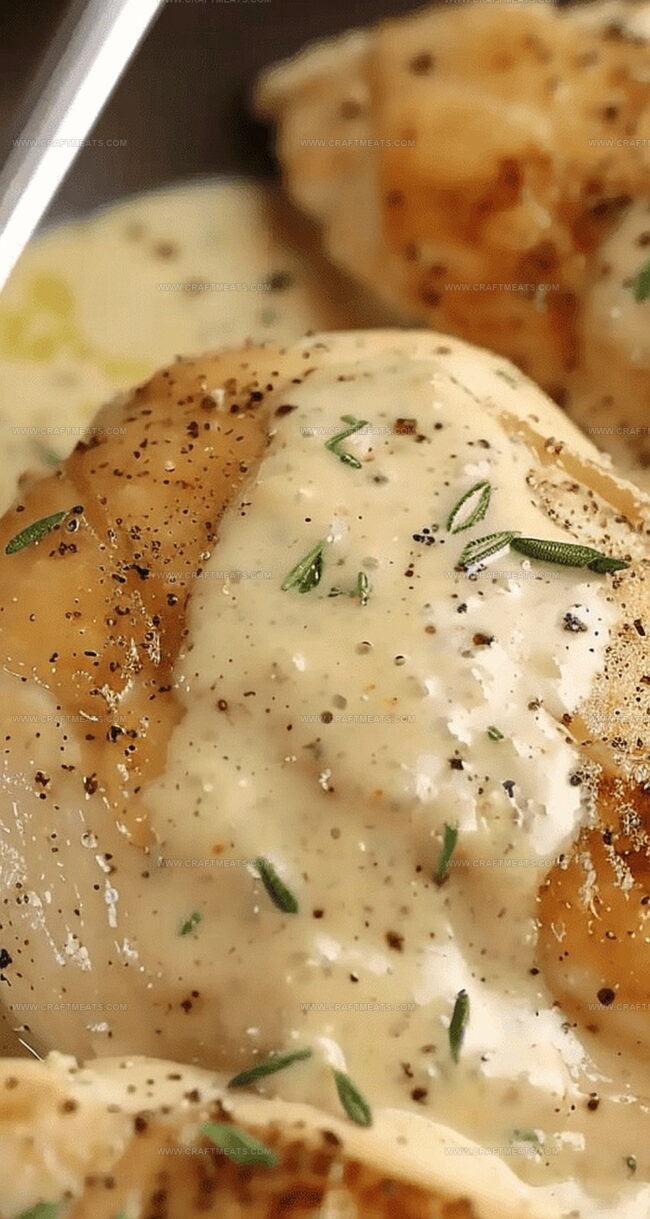 Creamy Mustard Chicken with Fresh Tarragon