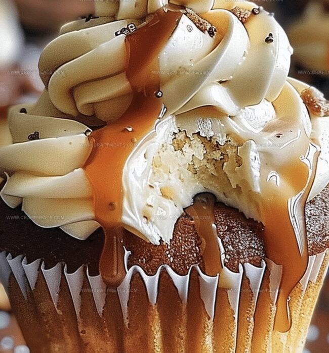 Bake Salted Caramel Cream Cheese Cupcakes With These Steps