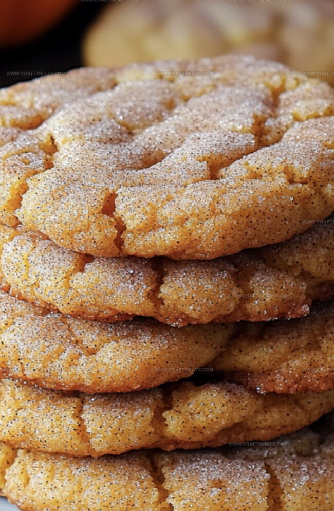 Why Chewy Pumpkin Snickerdoodle Cookies Are A Fall Favorite