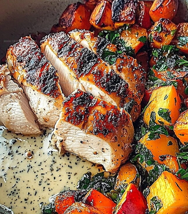 How To Roast Honey Mustard Glazed Chicken With Veggies