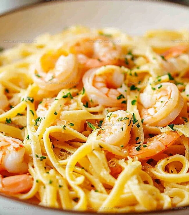 Easy Instructions For Garlic Butter Shrimp Pasta