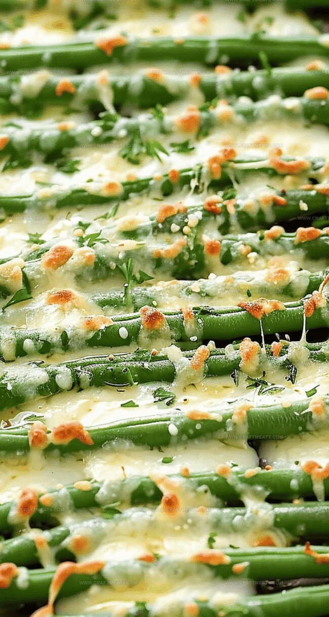 What’s So Delicious About Cheesy Garlic Green Bean Bake