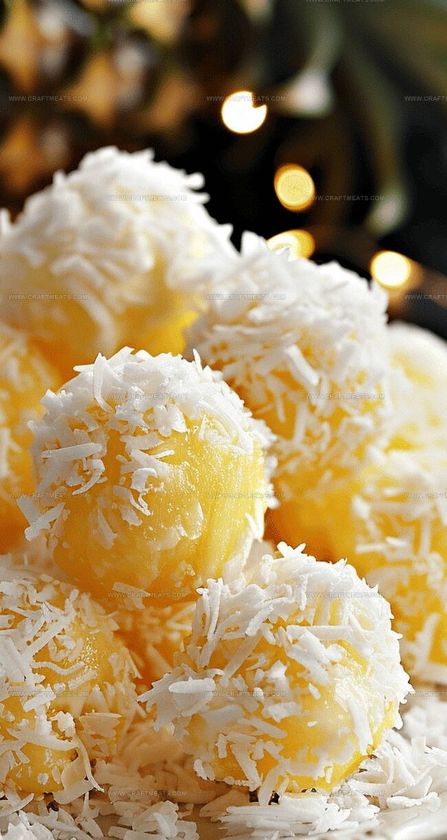 Coconut Meets Pineapple in This Sweet Treat
