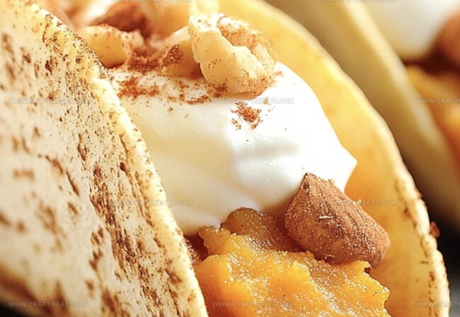 How To Build Pumpkin Pie Tacos Step By Step