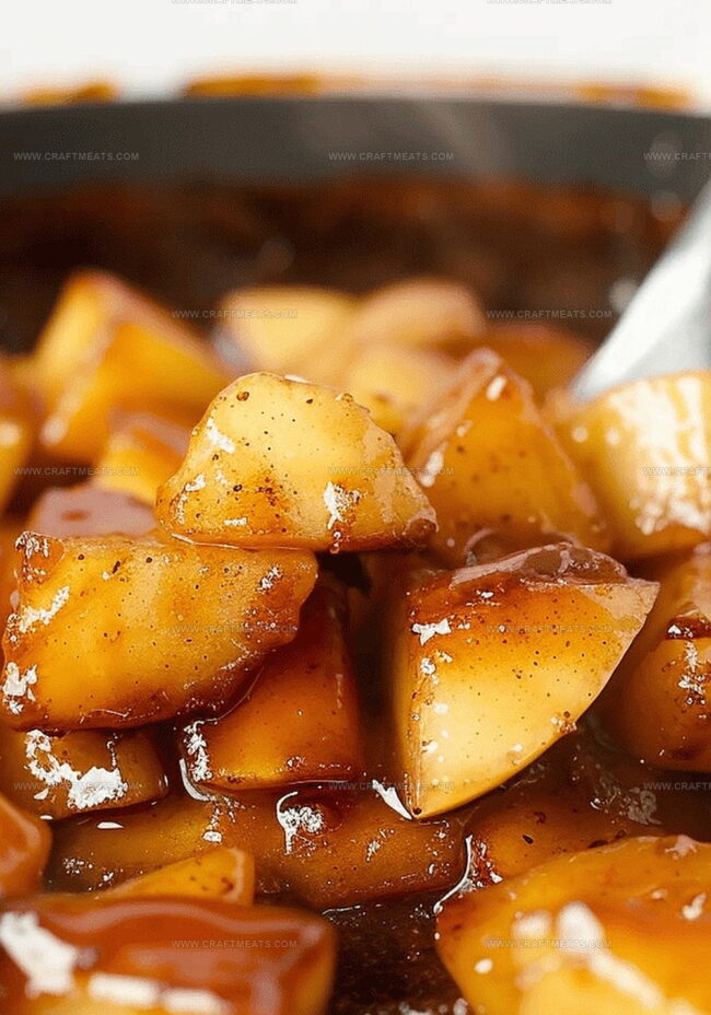 How to Make Caramelized Cinnamon Apples Step by Step