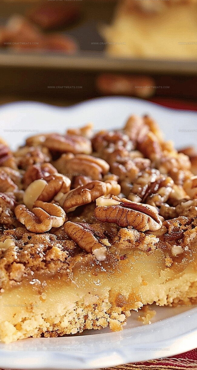 Pecan Bars That Bring the Crunch and Cream