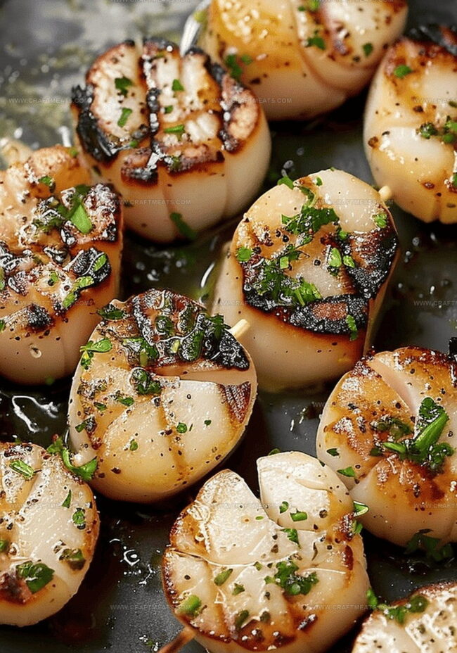 Easy Instructions for Grilled Garlic Lemon Scallops