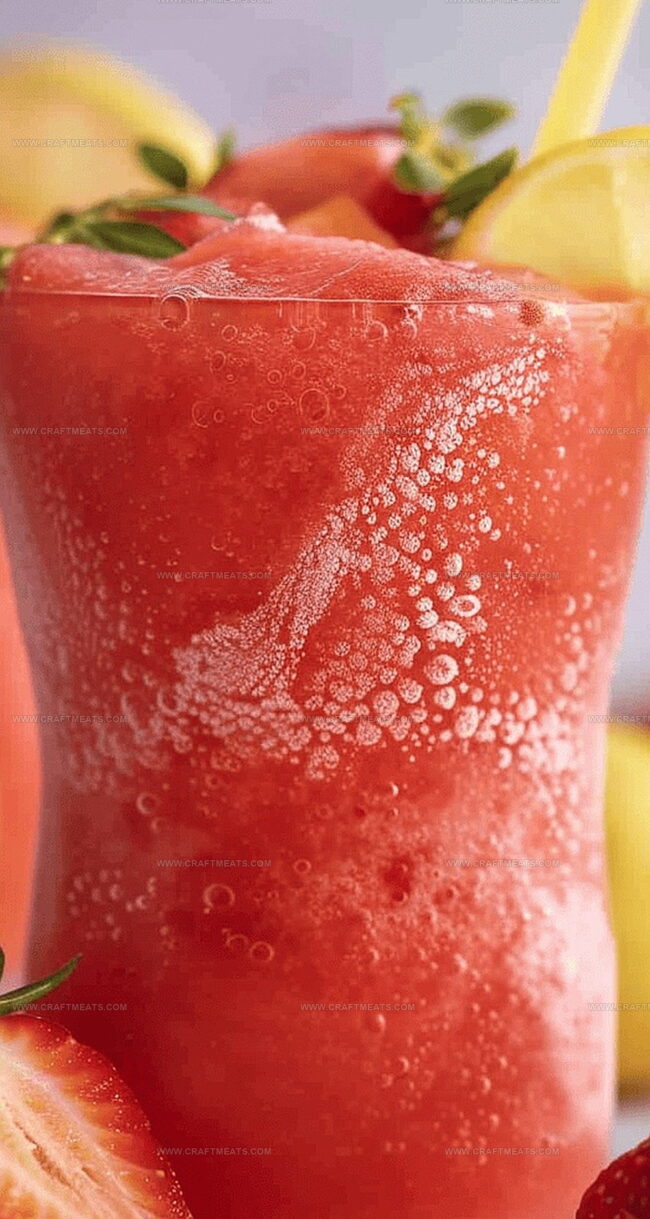 Why Frozen Strawberry Lemonade Is Your Summer Sip
